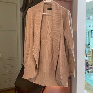 Quince Oatmeal Cashmere Cardigan